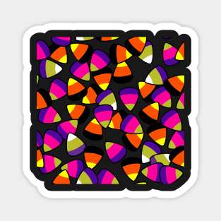 Spoopy Candy Corn Tile 3 Magnet