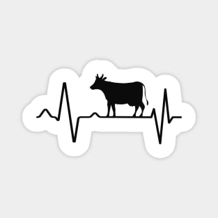 Cow heartbeat Magnet