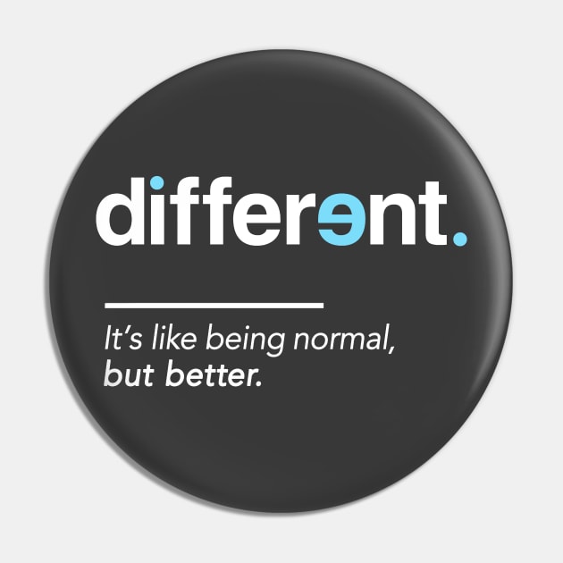 Be Different Shirt for Autism Awareness Month Pin by Boots