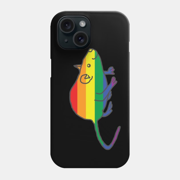 Rat Pride Phone Case by ellenhenryart