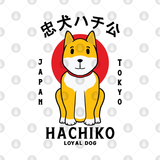 Hachiko Loyal Dog by nefuku