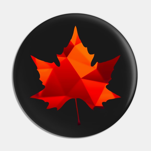 Maple Leaf Canada Pride Pin by ballhard