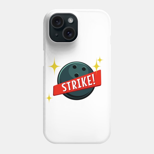 Strike! Phone Case by SWON Design