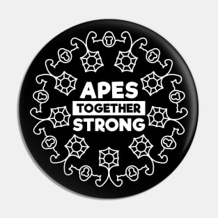 Apes Together Strong Quartz Pin