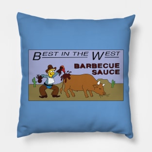 Best in the West Barbeque Sauce Pillow