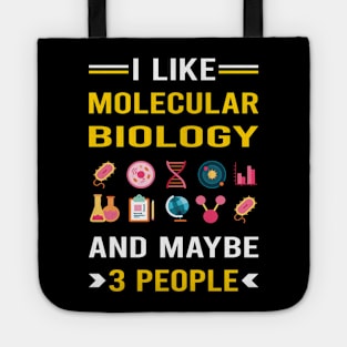 3 People Molecular Biology Biologist Tote