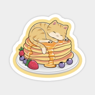 Cat Pancakes Magnet