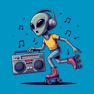 Alien Skates T-Shirt