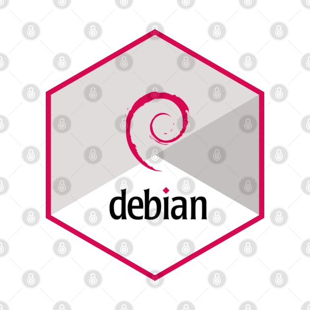 debian hexagonal by yourgeekside