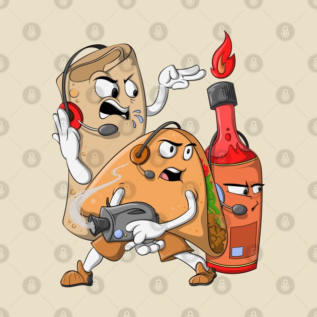 FPS Tacos, Gaming Clan by GCS Designs