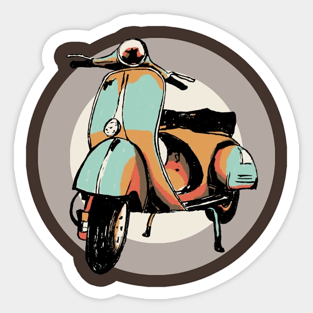 Vespa - Vespa - Sticker