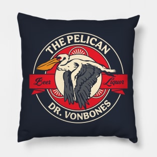 The Pelican Bar Pillow