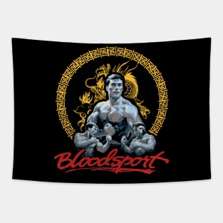 Bloodsport Fighting Classic Tapestry