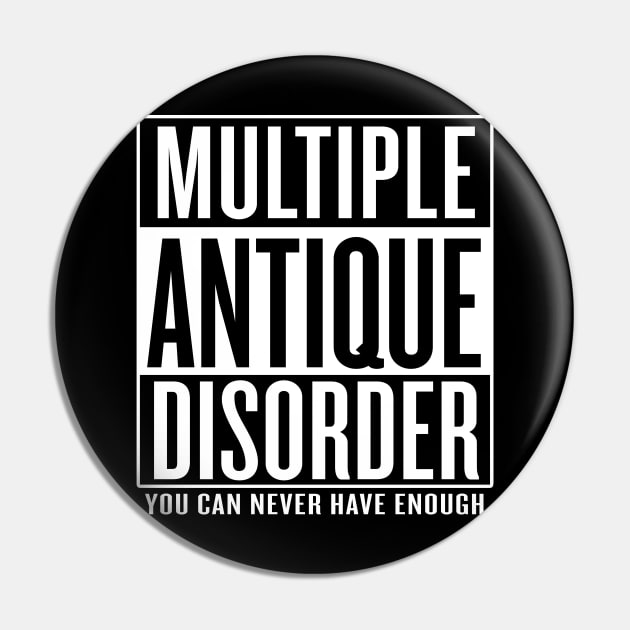 Multiple Antique Disorder Pin by Saulene