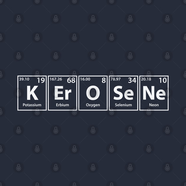 Kerosene (K-Er-O-Se-Ne) Periodic Elements Spelling by cerebrands