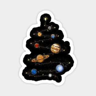 Cosmos Christmas Magnet