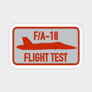 F/A-18 Hornet Flight Test Patch Magnet