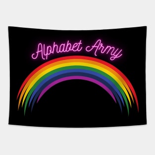 Alphabet Army Tapestry