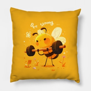 bee strong Pillow