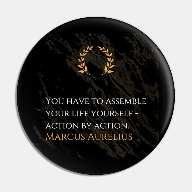 Marcus Aurelius's Directive: Crafting Your Life, Act by Act Pin by Dose of Philosophy