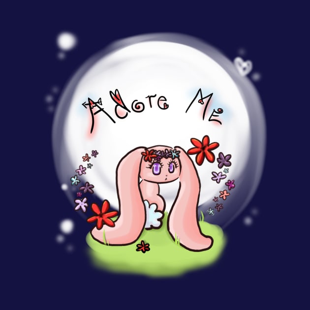 Cute Bunny - Adore Me - Liliko by Luminous_Tee