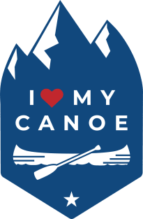 I Love My Canoe! Magnet