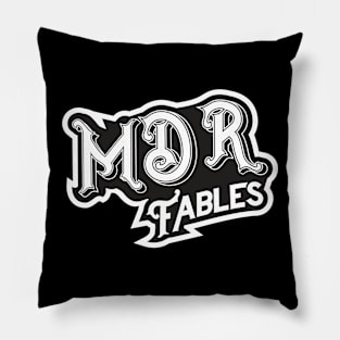 MDR Fables - Black & White Pillow