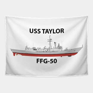 USS TAYLOR - FFG-50 OH PERRY CLASS Tapestry