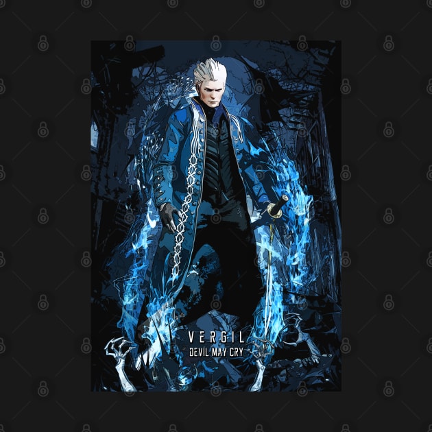 Devil May Cry 3 Vergil by syanart