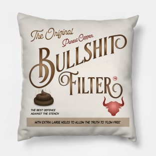 Bullshit filter Pillow