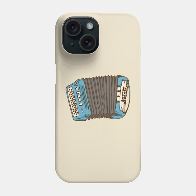 Blue Russian Bayan Phone Case by deepfuze