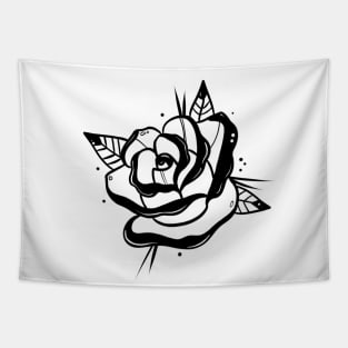 Black rose Tapestry