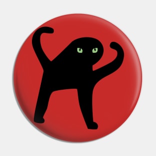 Angry as Heck Cat Meme Pin