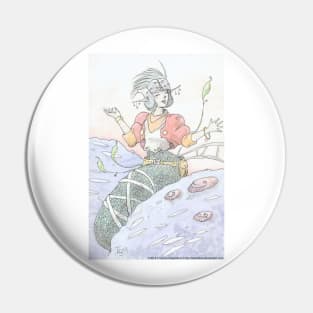 Siren on the Reef Pin