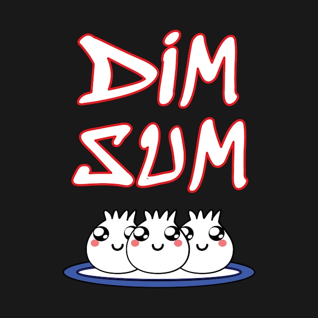 3 Cute Dim Sum Characters by emojiawesome