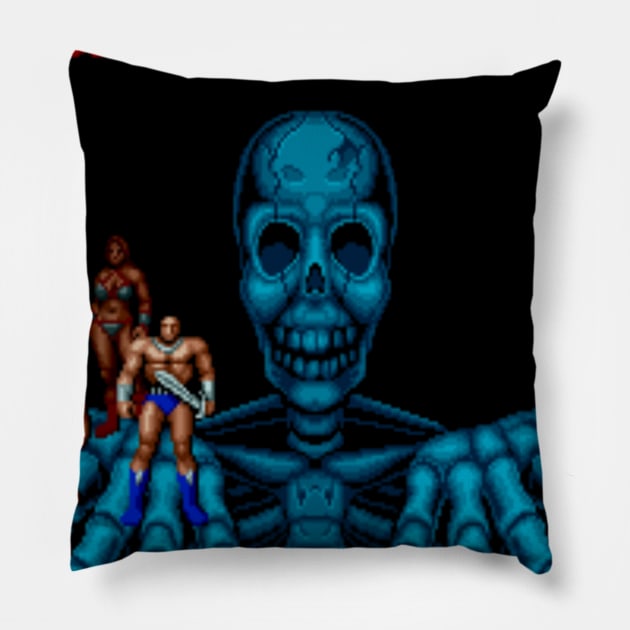 Golden Axe T-shirts Pillow by Ágora