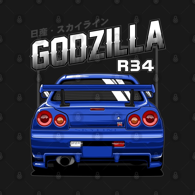 Nissan Skyline R34 GTR by idrdesign