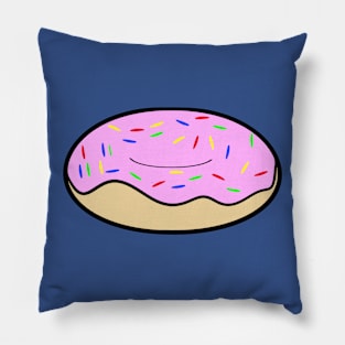 Pink donut Pillow