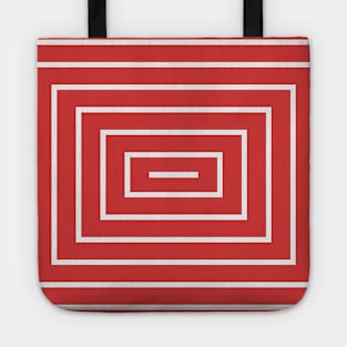 Red Rectangle Tote