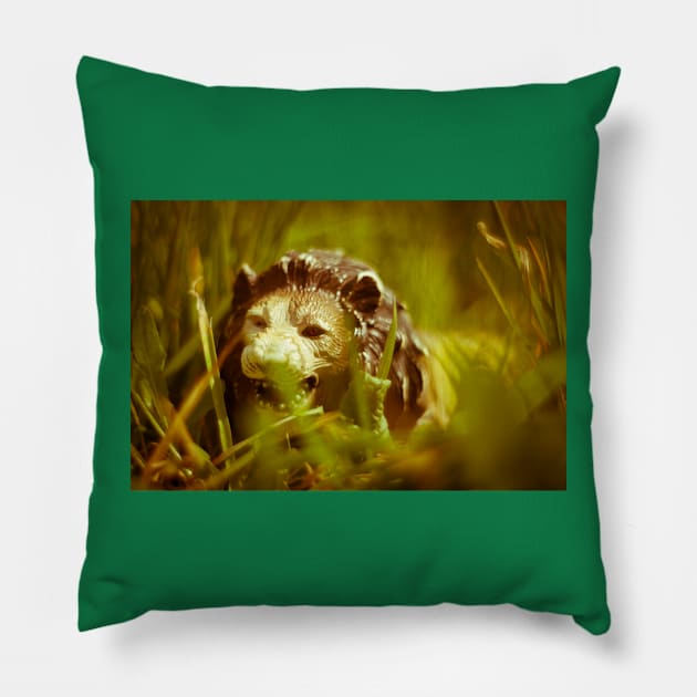 King of the Jungle - Nostalgic Playtime Pillow by SimplyMrHill