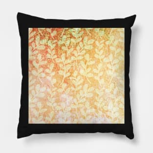 Grunge floral background. Vector texture background. Floral pattern. Pillow