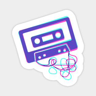 Retro rewind Magnet