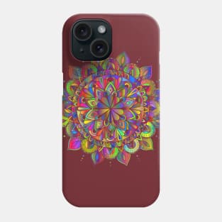 Mandala Colorful Line Art Decorative Decoration Phone Case