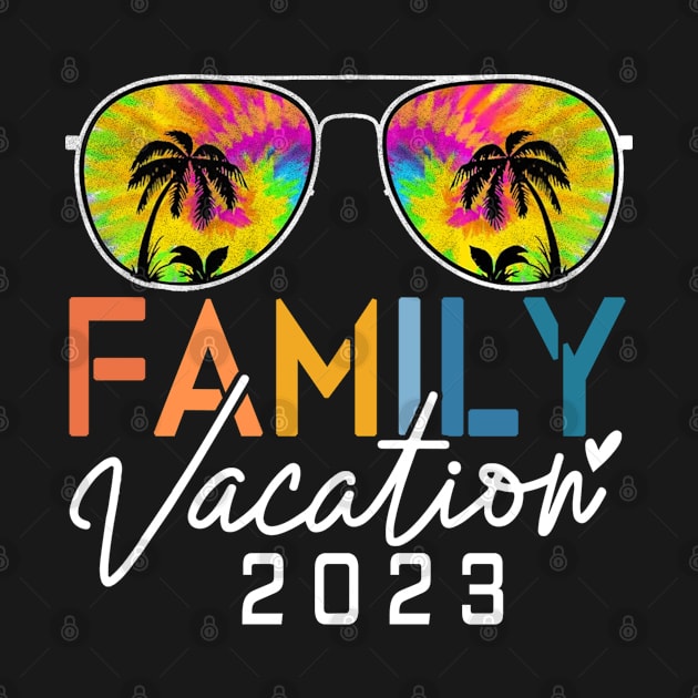 Family Vacation 2023 Beach Matching Summer Vacation 2023 by The Design Catalyst