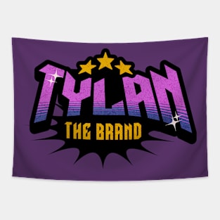 TylanTheBrand Word Logo Tapestry