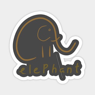 Elephant Magnet