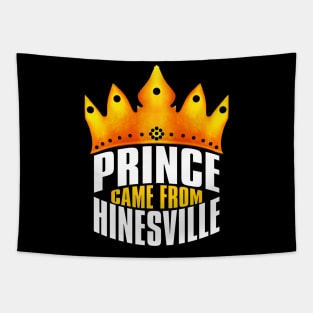 Prince Came From Hinesville, Hinesville Georgia Tapestry