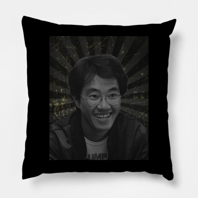 Akira Toriyama Pillow by KoplakStories