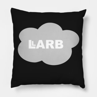 Grey LARB Studios Cloud | LARB Studios & Abelia Rose Pillow