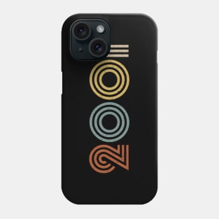 2001 Birth Year Retro Style Phone Case